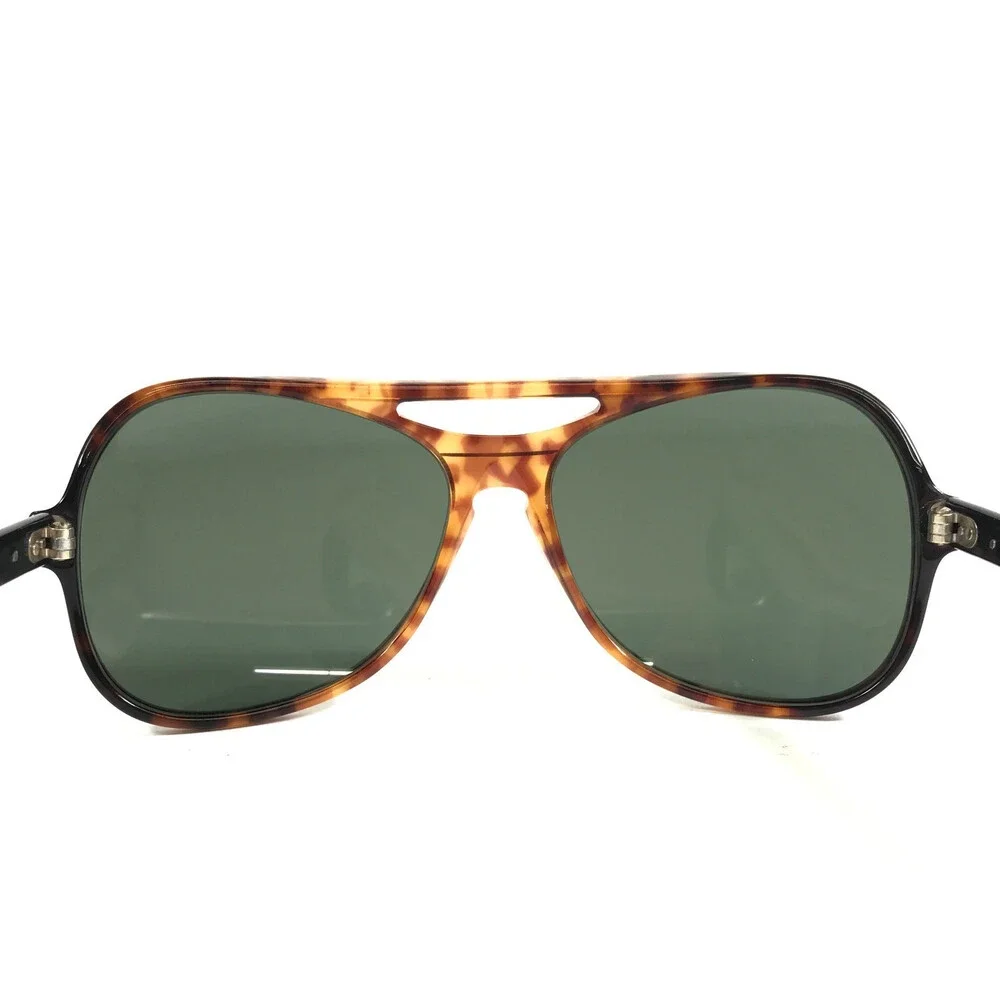 Vintage Ray-Ban B&L Sunglasses POWDERHORN Havana Tortoise Frames with Lensesw
